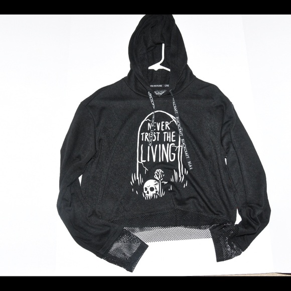 Blackcraft Tops - NWT Blackcraft Cult crop top hoodie size Medium